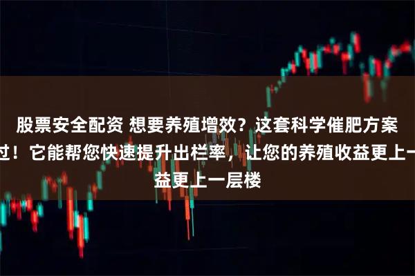 股票安全配资 想要养殖增效？这套科学催肥方案别错过！它能帮您快速提升出栏率，让您的养殖收益更上一层楼